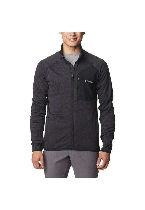 columbia - Bluza trekkingowa rozpinana Męska Columbia Triple Canyon Full Zip. Kolor: czarny