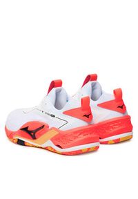 Mizuno Buty halowe Wave Stealth Neo 2 X1GA2400 Pomarańczowy. Kolor: pomarańczowy. Materiał: skóra. Model: Mizuno Wave #6
