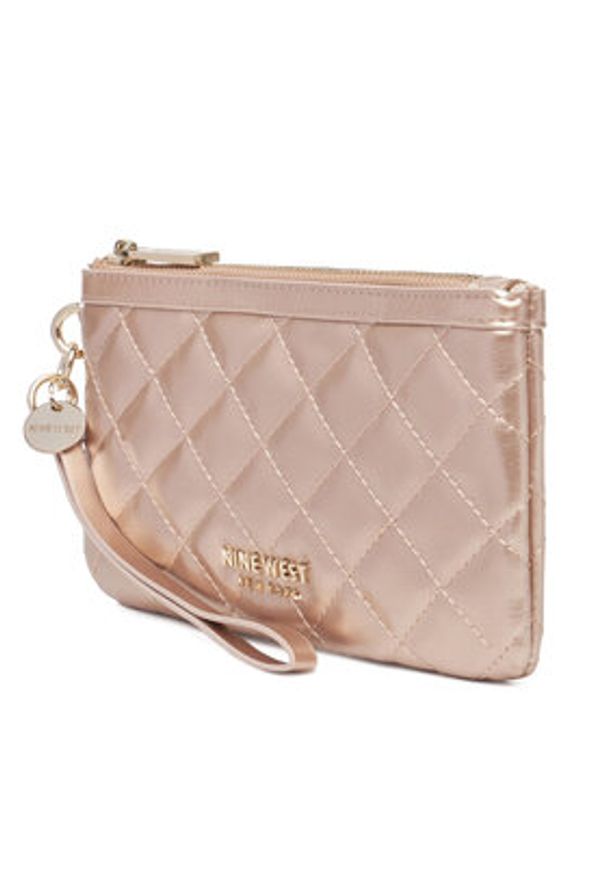 Nine West Torebka LILLA1 Złoty. Kolor: złoty. Materiał: skórzane