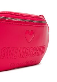 Love Moschino - LOVE MOSCHINO Saszetka nerka JC4223PP0MKF0615 Różowy. Kolor: różowy. Materiał: skóra #3