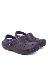 Crocs Klapki Classic Lined Clog 203591 Fioletowy. Kolor: fioletowy #6