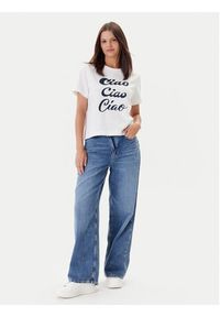 Vero Moda T-Shirt Sonna 10327143 Biały Regular Fit. Kolor: biały. Materiał: bawełna #5