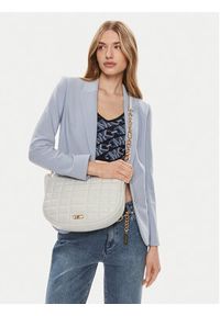 MICHAEL Michael Kors Torebka Kendall 30S4G8NM3L Biały. Kolor: biały. Materiał: skórzane #4