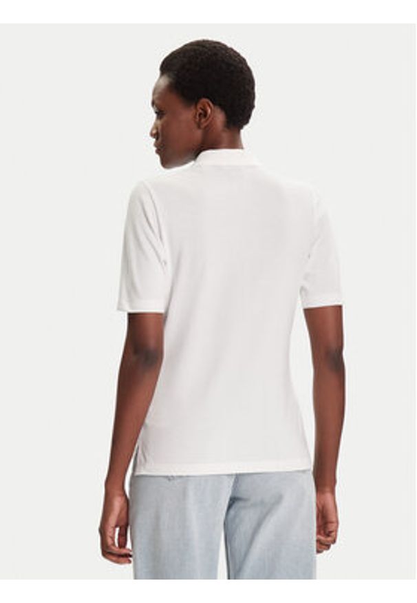 GANT - Gant Polo Shield 4202231 Écru Slim Fit. Typ kołnierza: polo. Materiał: bawełna