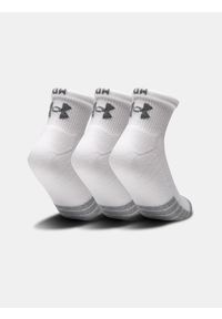 Skarpety sportowe Under Armour HEATGEAR QUARTER. Kolor: biały. Sport: fitness