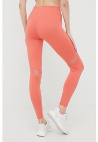 Only Play legginsy treningowe damskie kolor różowy z nadrukiem. Kolor: różowy. Materiał: skóra, dzianina. Wzór: nadruk