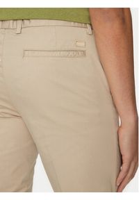 BOSS Chinosy H-Kaiton1 50540650 Beżowy Slim Fit. Kolor: beżowy. Materiał: syntetyk, bawełna #4