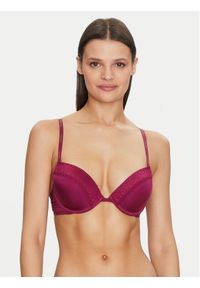 Calvin Klein Underwear Biustonosz push-up 000QF5145E Fioletowy. Kolor: fioletowy. Materiał: syntetyk. Rodzaj stanika: push-up