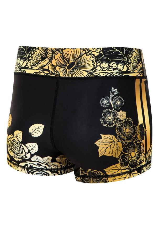 Spdenki sportowe damskie do jogi fitnessu EXTREME HOBBY ROSE. Kolor: czarny. Materiał: poliester, elastan. Długość: krótkie. Sport: joga i pilates, fitness