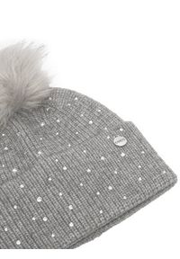 Guess Czapka AW5213 POL01 Szary. Kolor: szary. Materiał: materiał #3