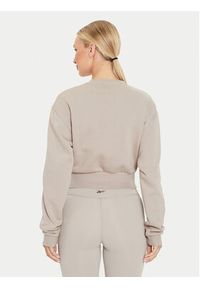 Reebok Bluza Fleece Coverup 100076068 Brązowy Regular Fit. Kolor: brązowy. Materiał: bawełna, syntetyk #4