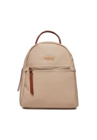 Plecak Nobo NBAG-R0530-CM00 Kremowy. Kolor: beżowy. Materiał: skóra #1