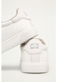 Jack & Jones - Buty. Nosek buta: okrągły. Zapięcie: sznurówki. Kolor: biały. Materiał: syntetyk, materiał, skóra ekologiczna, guma. Szerokość cholewki: normalna #3