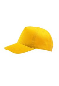 SOL'S - Buzz 5 Panel Baseball Cap. Kolor: żółty