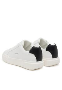 Calvin Klein Sneakersy Chunky Cupsole Laceup Lth Wn YW0YW01947 Biały. Kolor: biały. Materiał: skóra #4