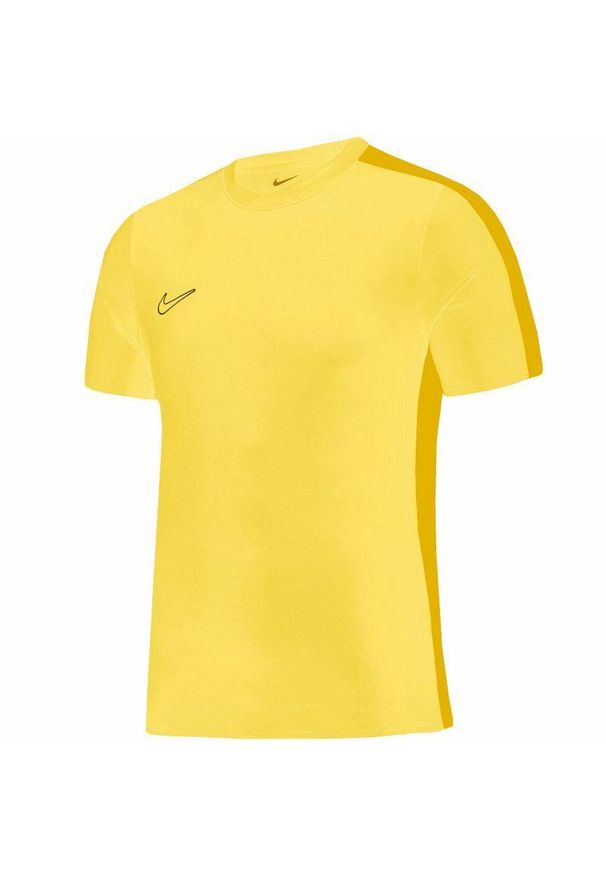 Nike - Męska Koszulka Academy 23 SS DriFIT. Kolor: żółty