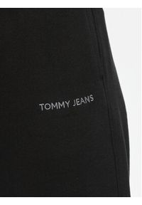Tommy Jeans Spodnie dresowe Classics DW0DW17309 Czarny Relaxed Fit. Kolor: czarny. Materiał: bawełna
