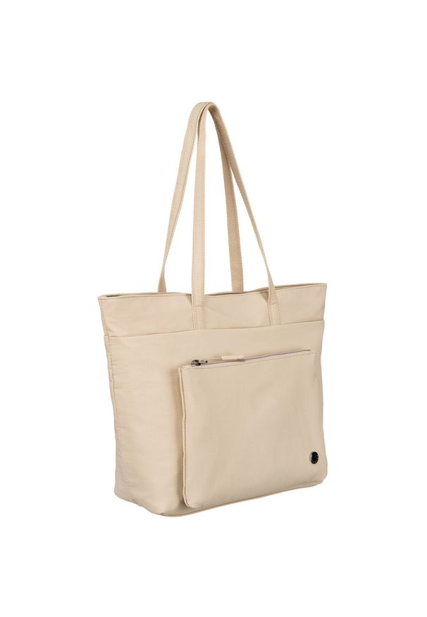 Shopperka damska Peterson PTN CSM-14 beżowa. Kolor: beżowy. Styl: elegancki