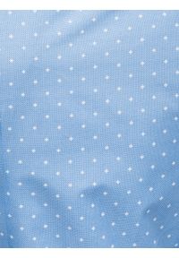 Ombre Clothing - Koszula męska elegancka z długim rękawem K463 - błękitna - XXL. Okazja: do pracy, na spotkanie biznesowe. Kolor: niebieski. Materiał: poliester, bawełna. Długość rękawa: długi rękaw. Długość: długie. Styl: elegancki