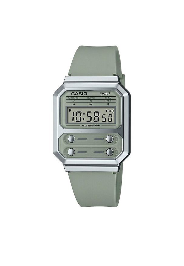 Zegarek Casio. Kolor: zielony