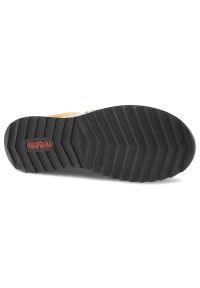 Żółte Botki Rieker Ocieplane Buty Damskie. Okazja: na spacer, na co dzień. Kolor: żółty. Materiał: materiał, syntetyk. Szerokość cholewki: normalna. Sezon: zima, jesień. Styl: casual #2