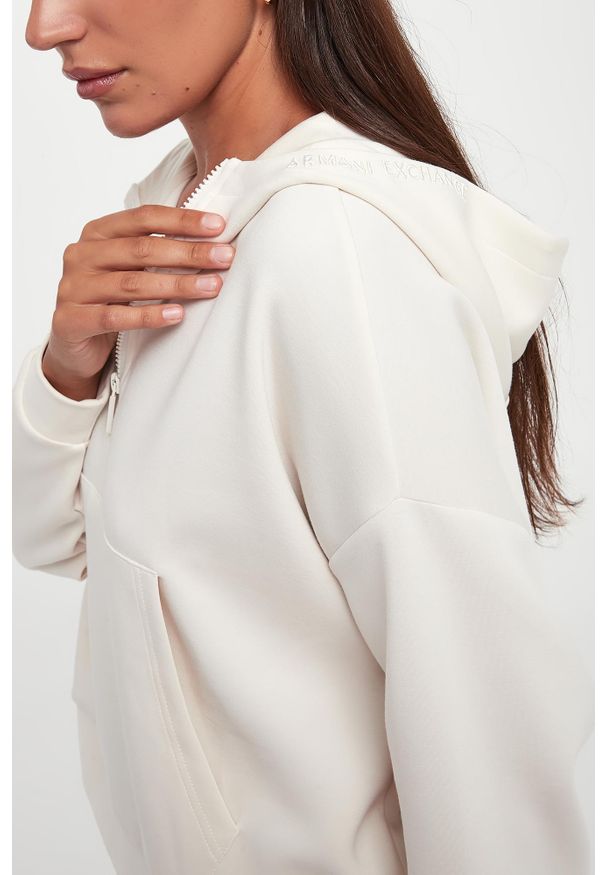 Armani Exchange - Bluza damska z kapturem ARMANI EXCHANGE. Typ kołnierza: kaptur