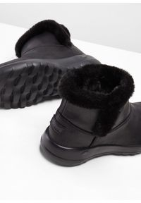 bonprix - Botki marki Skechers. Kolor: czarny. Sezon: zima #2