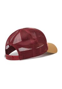 Buff Czapka z daszkiem Trucker Cap 125365.632.30.00 Bordowy. Kolor: czerwony. Materiał: materiał #3