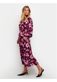 Kaffe Sukienka koszulowa Pollie 10507798 Różowy Regular Fit. Kolor: różowy. Materiał: wiskoza. Typ sukienki: koszulowe #5