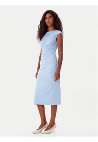 Rinascimento Sukienka koktajlowa CFC0125334003 Błękitny Slim Fit. Kolor: niebieski. Materiał: syntetyk. Styl: wizytowy #3