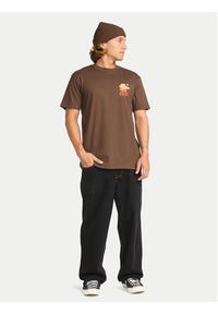 Billabong T-Shirt Gimmicks EBYZT00363 Brązowy Regular Fit. Kolor: brązowy. Materiał: bawełna #2