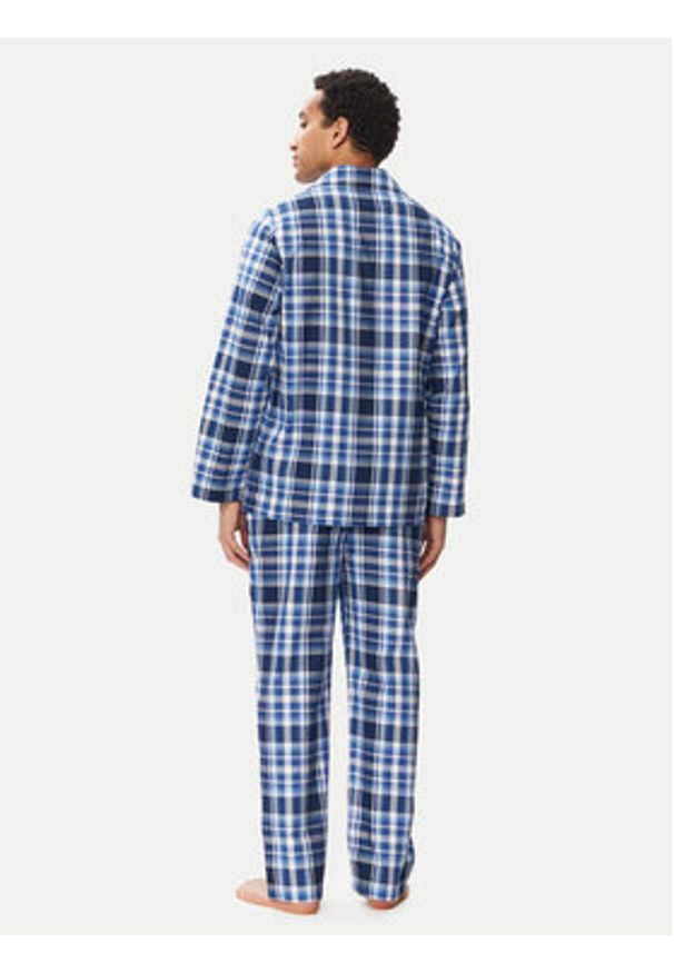 Polo Ralph Lauren Piżama 714899627016 Niebieski Regular Fit. Kolor: niebieski. Materiał: bawełna