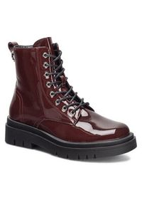 DeeZee Trzewiki WYL3972-1 Bordowy. Kolor: czerwony. Materiał: materiał #3