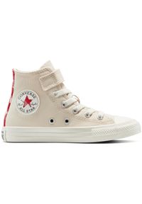 Adidasy Converse Chuck Taylor All Star 1v, Dzieci. Okazja: na uczelnię. Kolor: różowy. Materiał: materiał. Model: Converse All Star. Sport: joga i pilates
