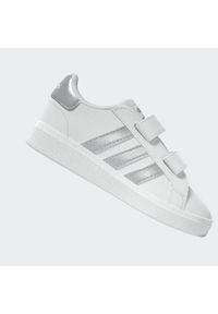 Adidas - Buty sportowe dla dzieci ADIDAS Grand Court 2.0. Zapięcie: rzepy. Materiał: kauczuk, skóra, syntetyk