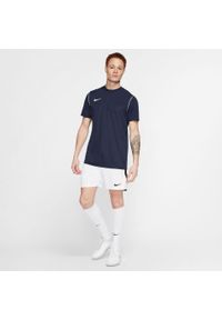 Koszulka treningowa męska Nike Park 20. Kolor: czarny, wielokolorowy, niebieski. Długość rękawa: krótki rękaw. Długość: krótkie