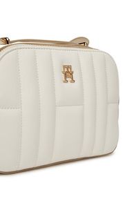 TOMMY HILFIGER - Tommy Hilfiger Torebka Th Feminine Conv Camera Bag AW0AW17453 Écru. Materiał: skórzane #3