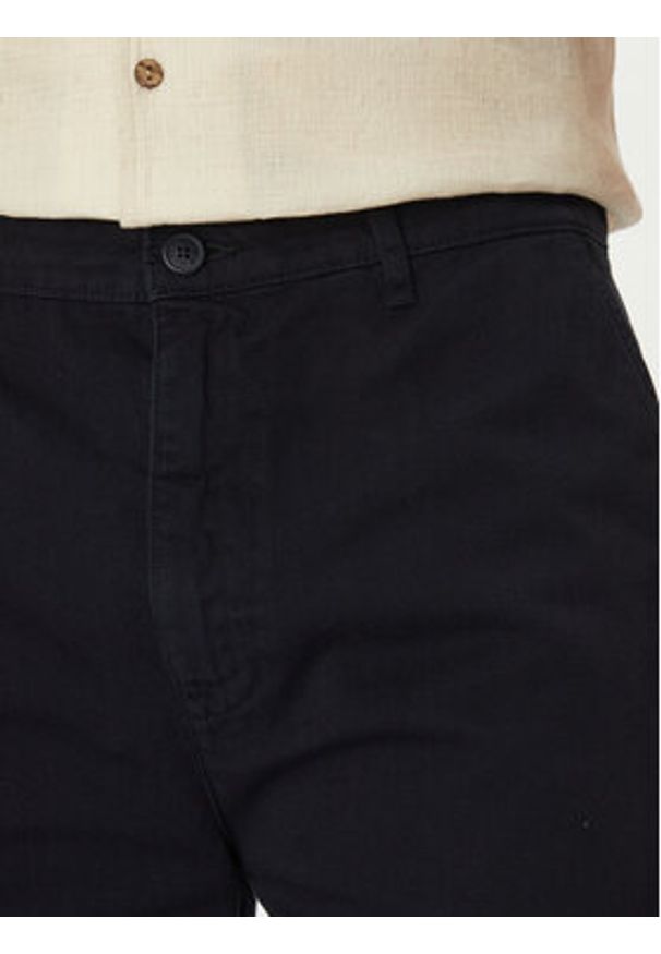 Guess Jeans Szorty materiałowe M5GD44 WGCV1 Granatowy Regular Fit. Kolor: niebieski. Materiał: bawełna