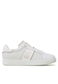 EA7 Emporio Armani Sneakersy X8X102 XK258 S288 Biały. Kolor: biały. Materiał: skóra