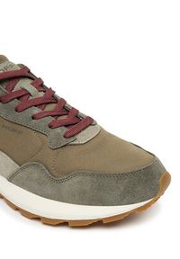 HOFF Sneakersy City Mkii 22535610 Khaki. Kolor: brązowy. Materiał: zamsz, skóra