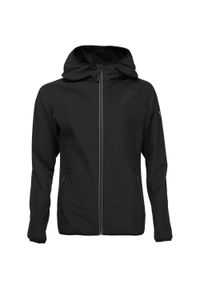 ZSPORT - Damska Kurtka Softshell Loaf Ursa - Komfort i Ochrona. Kolor: czarny. Materiał: softshell. Sport: turystyka piesza