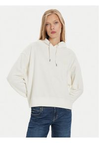 Lee Bluza Essential 112341539 Écru Relaxed Fit. Kolor: kremowy. Materiał: bawełna #1