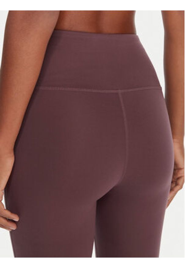 Roxy Legginsy Heart Into It Ankle ERJNP03690 Fioletowy Slim Fit. Kolor: fioletowy. Materiał: syntetyk