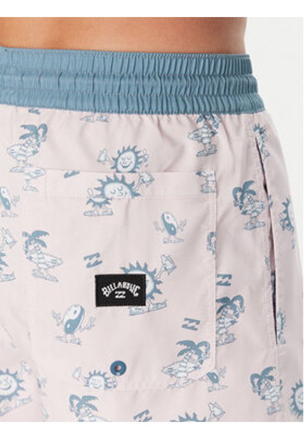 Billabong Szorty kąpielowe Vacay Lb EBYJV00144 Różowy Regular Fit. Kolor: różowy. Materiał: syntetyk
