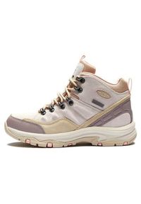 skechers - Buty trekkingowe damskie Skechers Trego WP Rocky Mountain. Zapięcie: sznurówki. Kolor: beżowy. Materiał: materiał, syntetyk. Szerokość cholewki: normalna