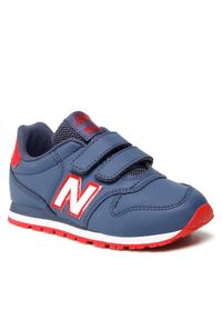 New Balance Sneakersy PV500NRT Granatowy. Kolor: niebieski. Materiał: skóra