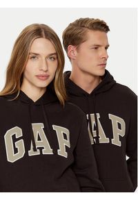 GAP - Gap Bluza 738102-25 Brązowy Regular Fit. Kolor: brązowy. Materiał: bawełna