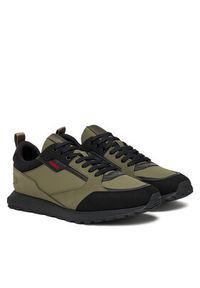 Hugo - HUGO Sneakersy Icelin 50552643 Khaki. Kolor: brązowy. Materiał: materiał #5