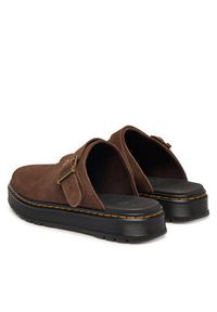 Dr. Martens Klapki Brookline DM40666202 Brązowy. Kolor: brązowy. Materiał: skóra, zamsz #2