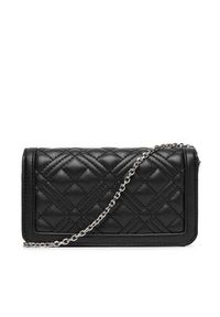 Love Moschino - LOVE MOSCHINO Torebka JC5681PP0NLA000B Czarny. Kolor: czarny. Materiał: skórzane